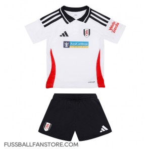 Fulham Replik Heimtrikot Kinder 2024-25 Kurzarm (+ Kurze Hosen)